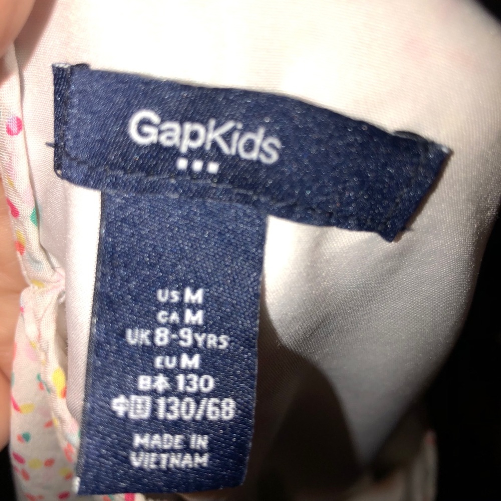 Gap Kids Sz Med Funfetti Dress - fully lined - Picture 4 of 6
